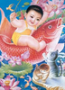 Chinese Baby Drawing Image