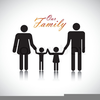 Father And Daughter Holding Hands Clipart Image