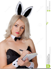 Sexy Bunny Clipart Image
