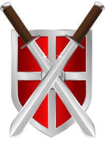 Swords And Shield Clip Art