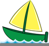 Clipart Cartoon Boat Image