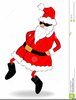 Dancing Santa Clipart Free Image
