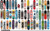 Skateboard Decks Wallpaper Image