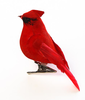 Christmas Cardinals Clipart Image