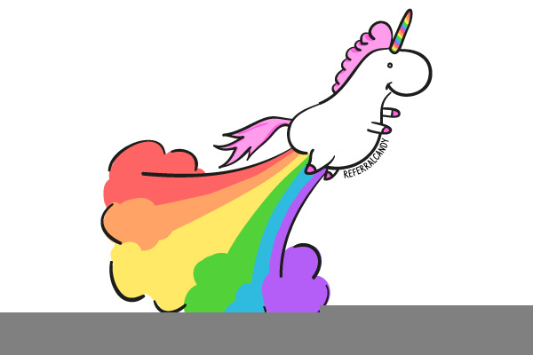 Unicorn Farting Rainbow Free Images At Vector Clip Art