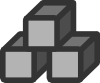 Block Device Icon Clip Art