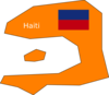 Haiti Map (my Version) Clip Art