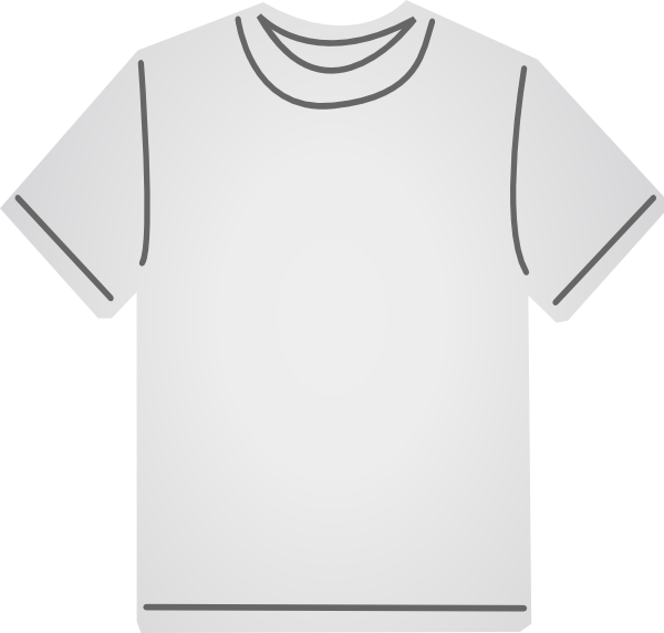 White T Shirt Clip Art at Clker.com - vector clip art online, royalty ...