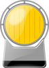 Flashing Road Light Clip Art