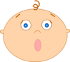 Scared Baby Clip Art