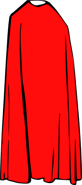 Red Cape Clip Art at Clker.com - vector clip art online, royalty free