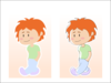 Kid Walking Clip Art