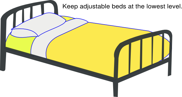 Hospital Bed Low Clip Art at Clker.com - vector clip art online