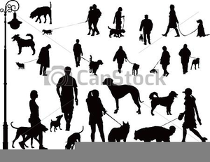 two people walking clip art