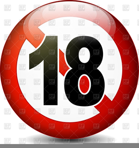 Restriction Sign Clipart Image