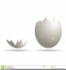 Cracked Easter Egg Clipart Image