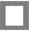 Grey Chevron Pattern Border Clip Art