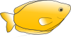 Yellow Fish Clip Art
