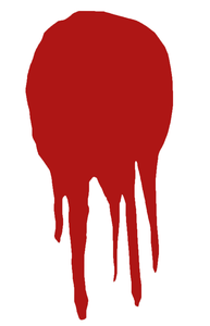 Blood Splatter Clipart Image