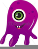 Monster Cartoon Clipart Image