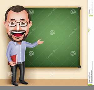 Old Professor Clipart Image