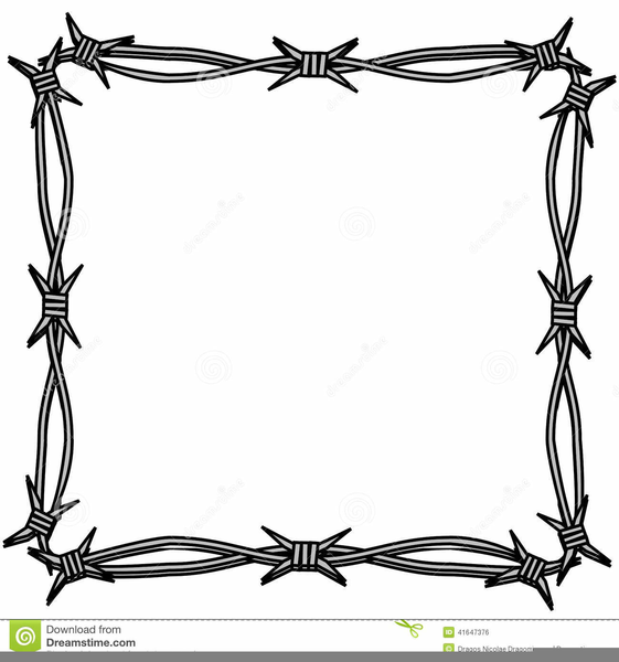 Download Barbed Wire Clipart Borders | Free Images at Clker.com ...