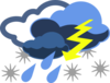 Inclement Weather Clip Art