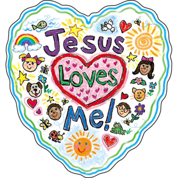 Free Jesus Loves Me Clipart 