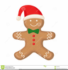 Ginger Bread Man Clipart Image