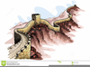Great Wall China Clipart Image