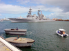 Uss Fletcher (dd 992) Pulls Pierside To Begin The First Image