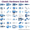 Classic Hardware Icon Set Image