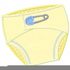 Free Cloth Diaper Clipart Image