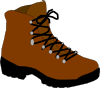 Hiking Boot Clip Art