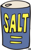 Box Salt Clipart Image