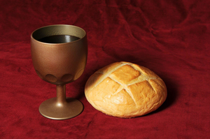 Free Clipart Communion Bread And Wine Image