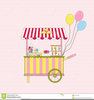 Ice Cream Cart Clipart Image