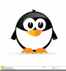 Penguin In Tux Clipart Image