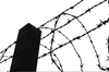 Barb Wire Fence Clipart Image