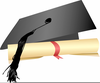 Free Graduation Clipart Image