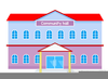 Cartoon Buildings Clipart Image