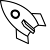 Rocket 2000 Clip Art