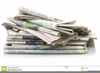 Pile Of Newspapers Image
