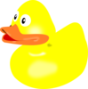 Yellow Rubber Duck Clip Art