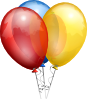 Balloons-aj Clip Art