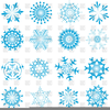 Snowflakes Clipart Free Download Image