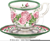 Free Clipart Royalty Tea Cups Border Image