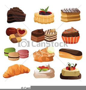 Clipart Pastries Image
