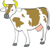 Cow 7 Clip Art