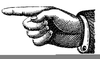 Finger Pointing Clipart Image
